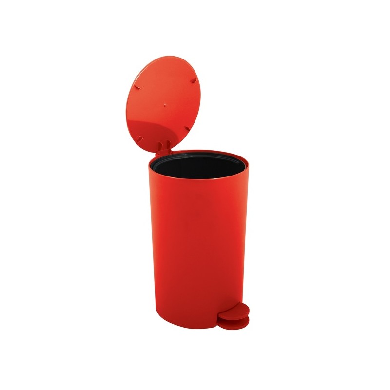 Spirella Poubelle à  Pédale OSAKI 3L Rouge Mat MSV