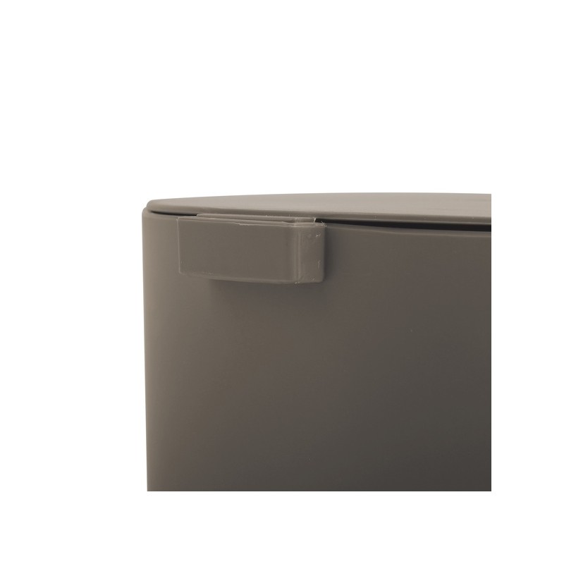 Spirella Poubelle à  Pédale OSAKI 3L Taupe Mat MSV