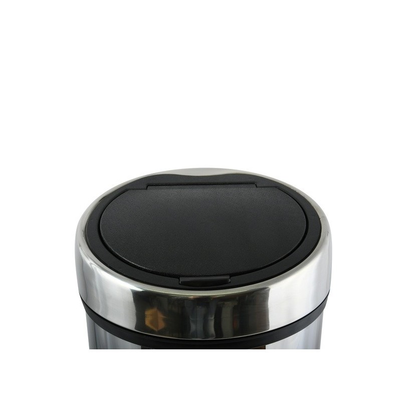 Spirella Poubelle Touch Inox 30L Gris MSV