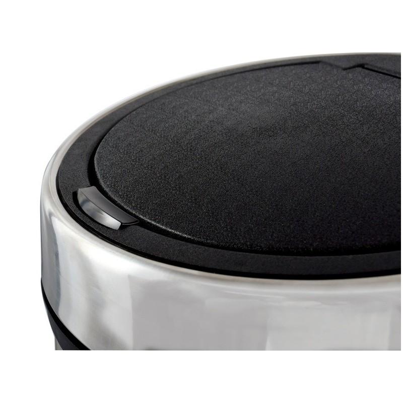 Spirella Poubelle Touch Inox 30L Gris MSV