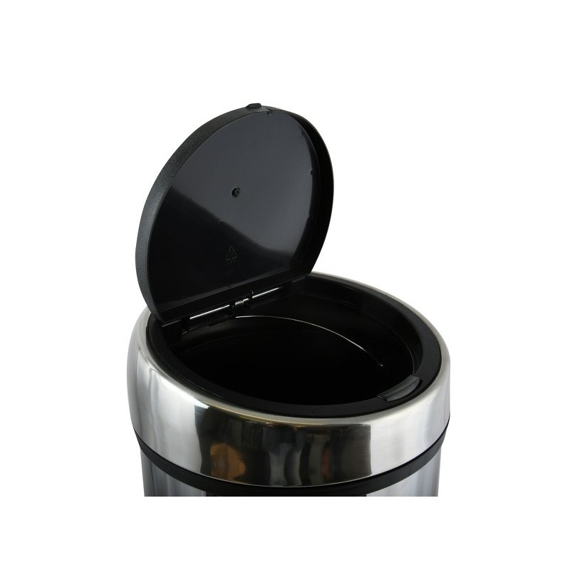 Spirella Poubelle Touch Inox 30L Gris MSV