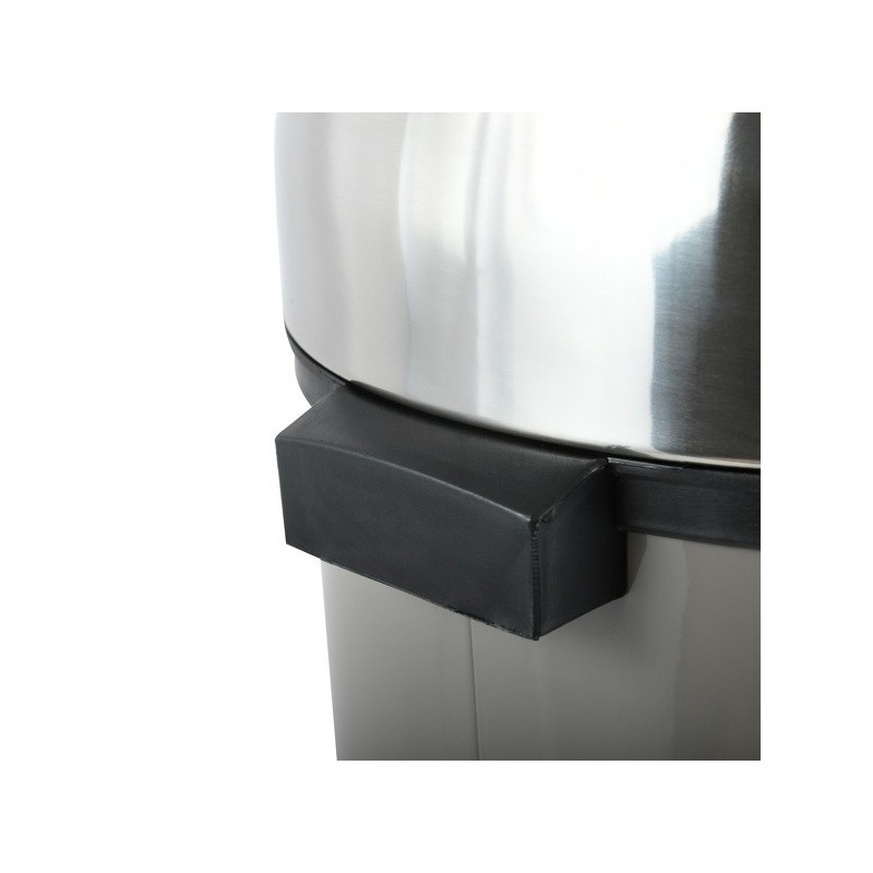 Spirella Poubelle Touch Inox 30L Taupe MSV