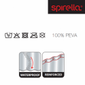 Spirella Spirella Rideau De Douche PEVA BIO 180x200cm Lavande
