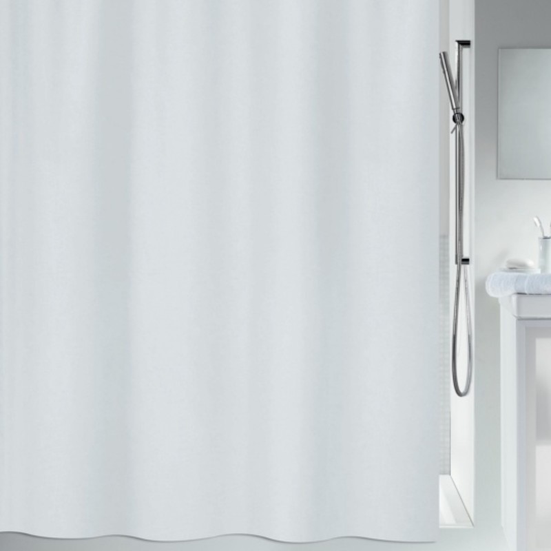 spirella Spirella Rideau de douche Polyester MAYA 180x200cm Blanc