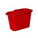 Spirella Seau Rectangulaire PP 14L Rouge MSV