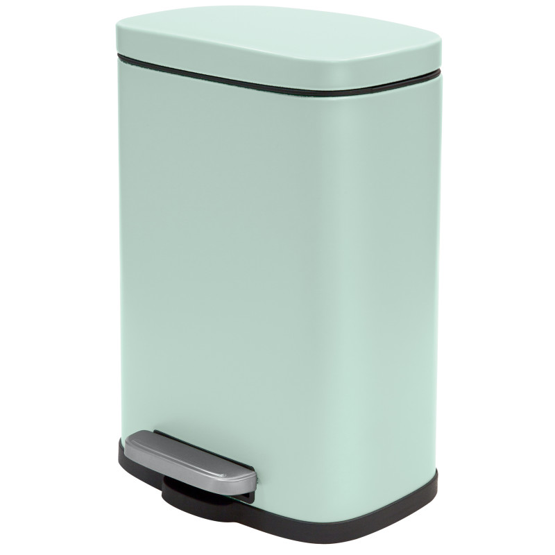 Spirella Spirella Set Poubelle à  Pédale 5L & Brosse Wc AKIRA Vert Glacé Mat