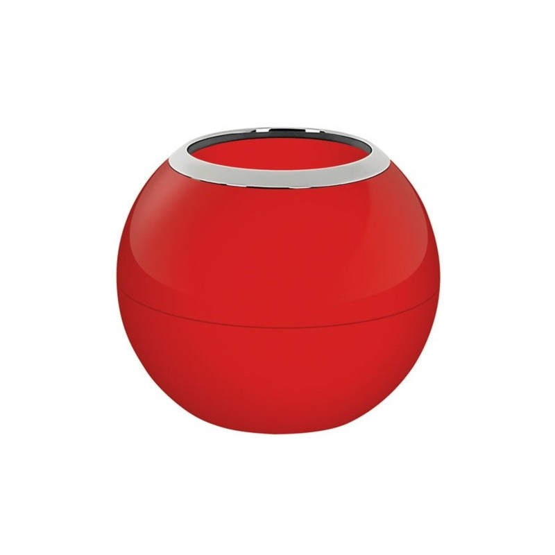 spirella Spirella Gobelet en Plastique BOWL Rouge