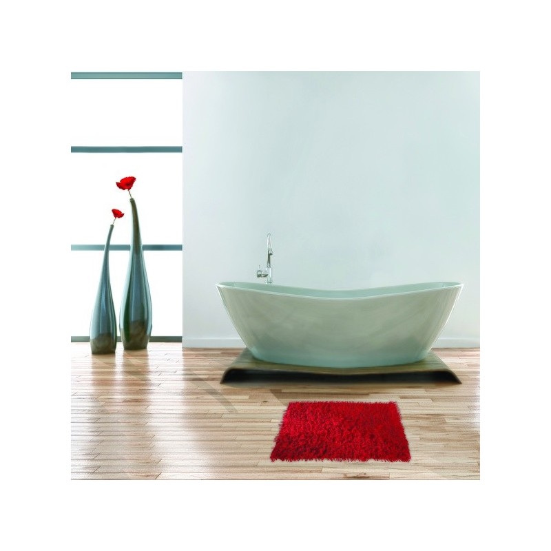 Spirella Tapis De Bain Coton 40x60cm Rouge MSV
