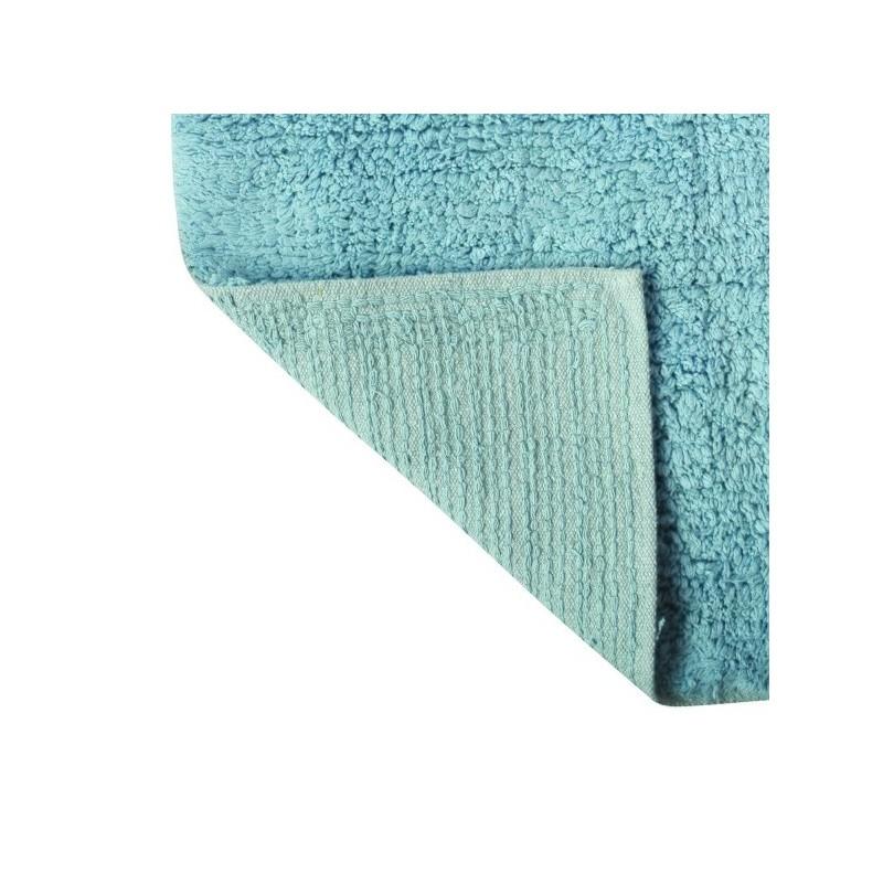 Spirella Tapis De Bain Coton 45x70cm Bleu MSV