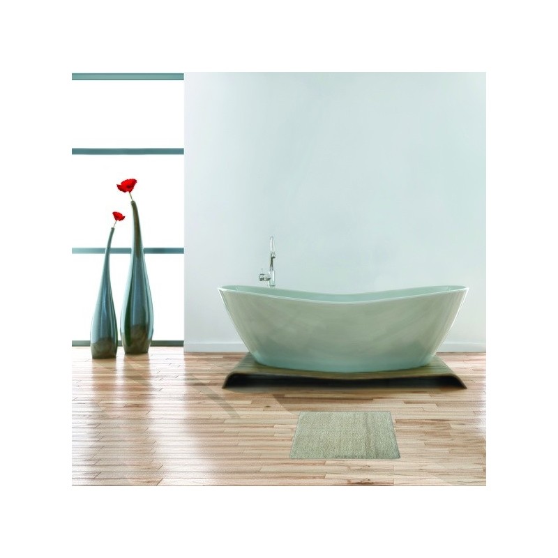 Spirella Tapis De Bain Coton 45x70cm Ecru MSV