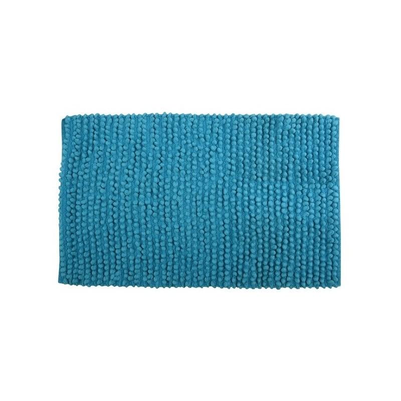 spirella Tapis de bain Coton 50x80cm Bleu MSV
