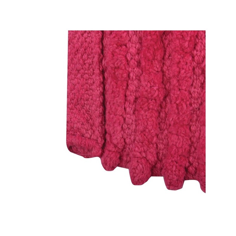 Spirella Tapis De Bain Coton 50x80cm Fuschia MSV