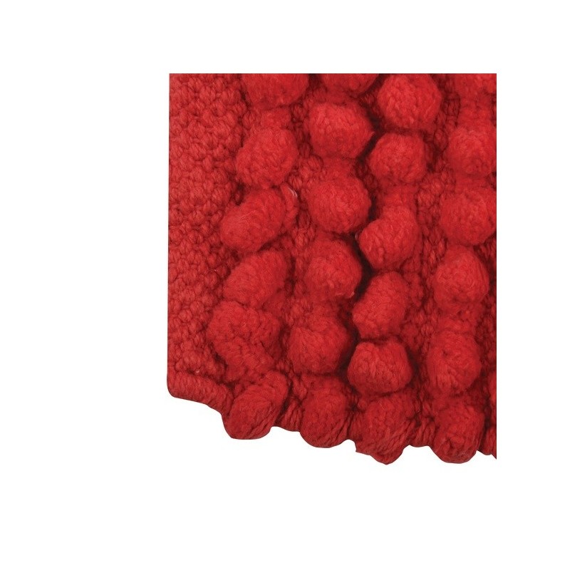 Spirella Tapis De Bain Coton 50x80cm Rouge MSV