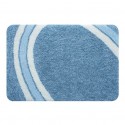 Spirella Spirella Tapis De Bain Microfibre CURVE 55x55cm Bleu