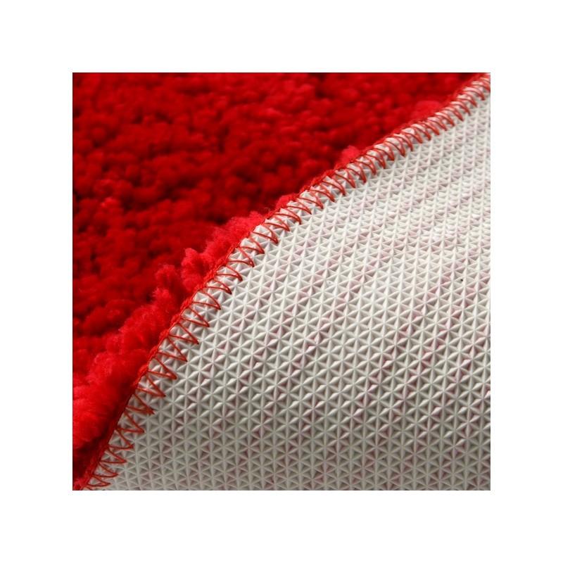 Spirella Spirella Tapis De Bain Microfibre HIGHLAND 55x55cm Rouge
