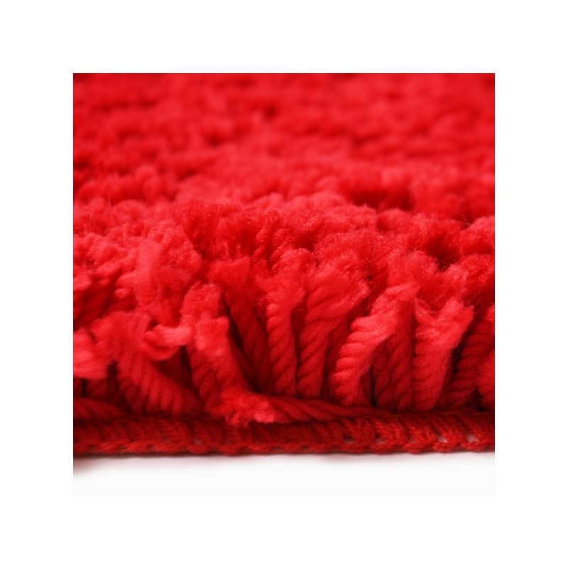 Spirella Spirella Tapis De Bain Microfibre HIGHLAND 60x90cm Rouge