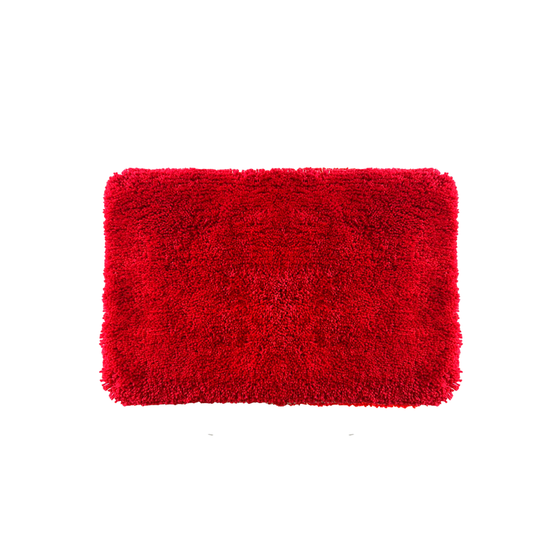spirella Spirella Tapis de bain Microfibre HIGHLAND 80x150cm Rouge