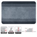 Spirella Spirella Tapis De Bain Polyester BALANCE 60x90cm Gris