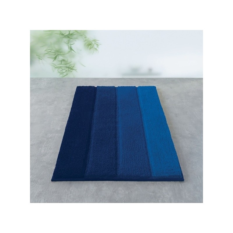 Spirella Spirella Tapis De Bain Polyester FOUR 55x65cm Bleu