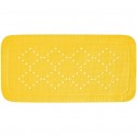 Spirella Spirella Tapis Fond De Baignoire PVC ALASKA 71x36cm Jaune Sunshine