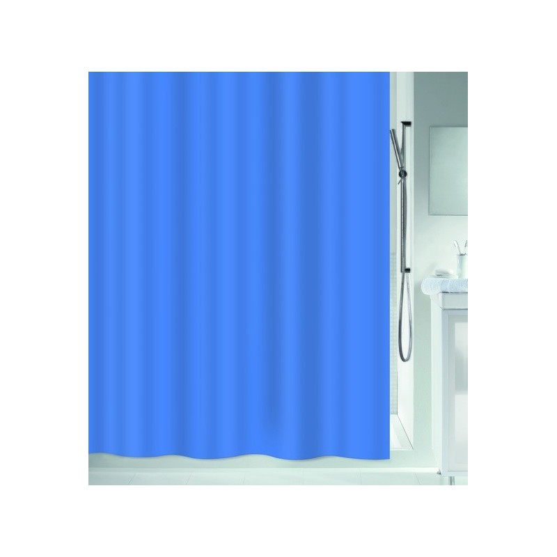 spirella Spirelle Rideau de douche Polyester ATLAS 240x180cm Bleu ciel Spirella