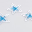 Spirella Sticker Figurine Antidérapant De Douche Ou Baignoire PVC ASTERIE X5pcs Bleu Clair Spirella