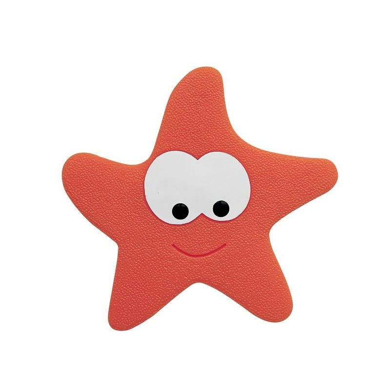 spirella sticker figurine antidérapant de douche ou baignoire STARFY x5 pcs Rouge Spirella