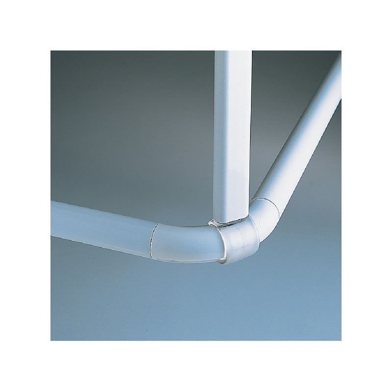 spirella Support de plafond pour barre de douche modèle MAGIC UNIVERSAL Blanc Spirella