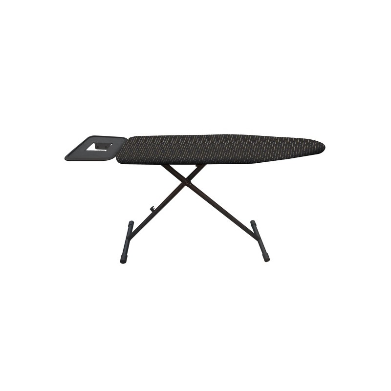 Spirella Table à Repasser - Hauteur Ajustable - Haute Qualité Spécial Central Vapeur Noir MSV
