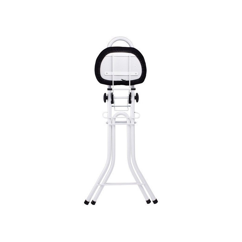 Spirella Tabouret De Repassage Ajustable & Pliable En Acier (46x47x91cm) MSV