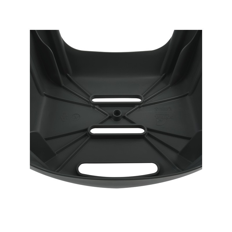 Spirella Tabouret Grand Siège De Douche HOCKER Gris- Max 130kg Spirella