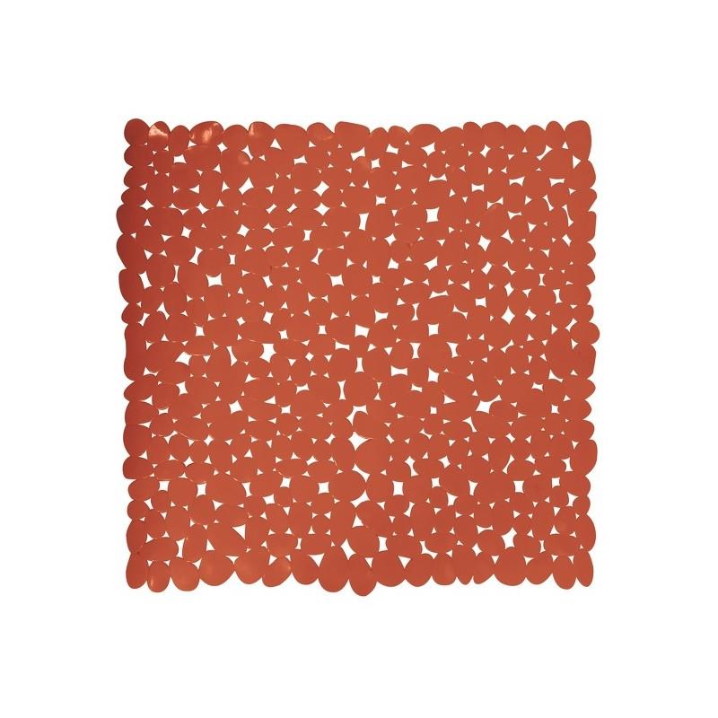 spirella Tapis antidérapant fond de douche PVC 53x53cm Terracotta MSV