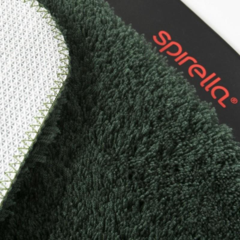 Spirella Tapis De Bain Acrylique BREE 55x65cm Vert Foncé Spirella