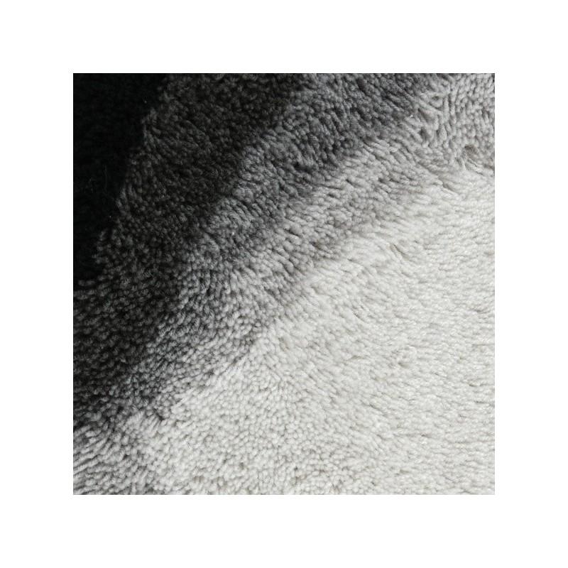 Spirella Tapis De Bain Acrylique KALI 55x55cm Noir & Gris Spirella