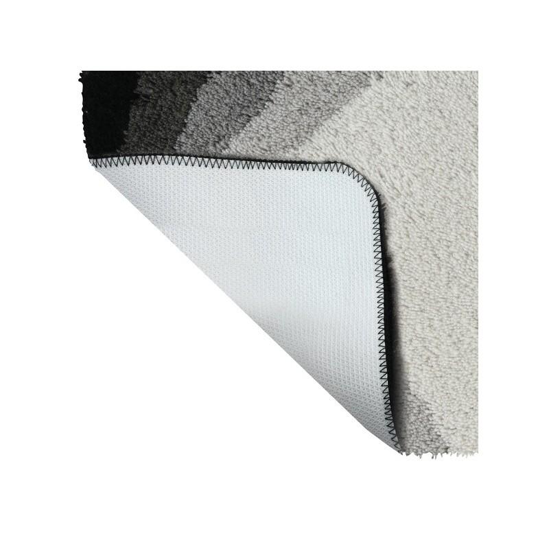 Spirella Tapis De Bain Acrylique KALI 60x90cm Noir & Gris Spirella