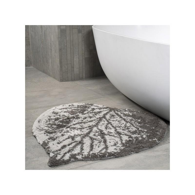 Spirella Tapis De Bain Conton TRACE 70x78cm Taupe Elements By Spirella