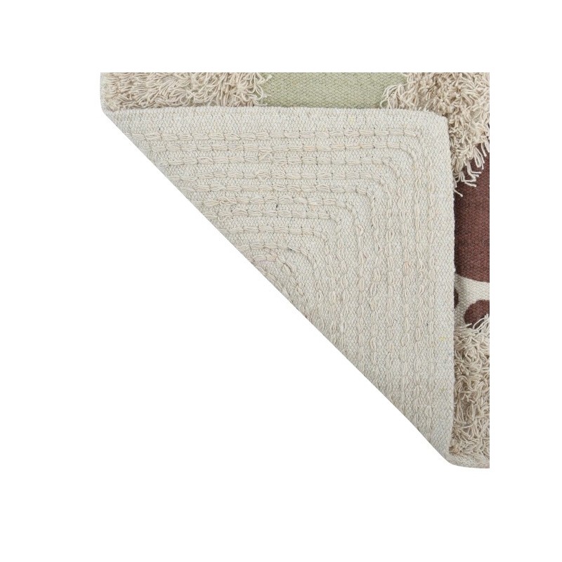 Spirella Tapis De Bain Coton 40x60cm STEP Marron & Gris MSV