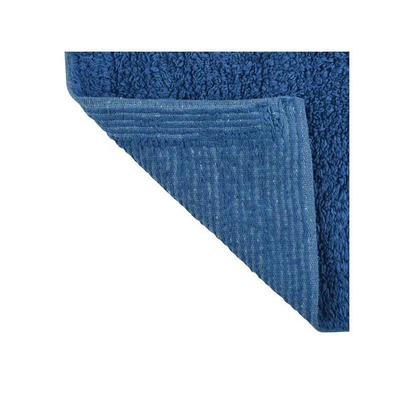 Spirella Tapis De Bain Coton 45x70cm Bleu Marine MSV