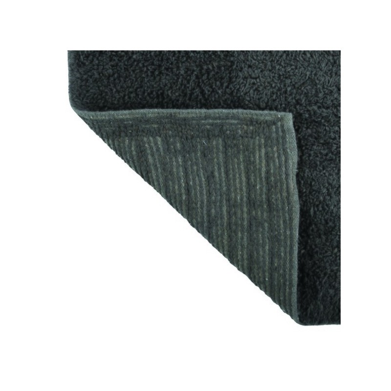 Spirella Tapis De Bain Coton 45x70cm Gris Anthracite MSV