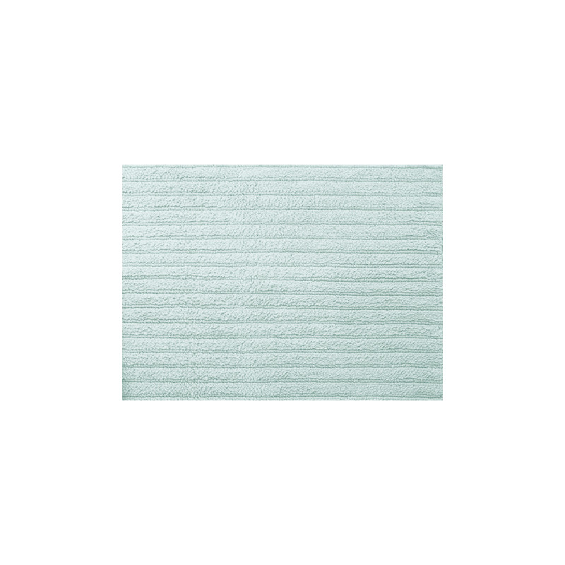 Spirella Tapis De Bain Coton BENOA 60x90cm Bleu Clair Spirella