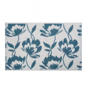 Spirella Tapis De Bain Coton BLOSSOM 50x80cm Bleu Indigo Spirella