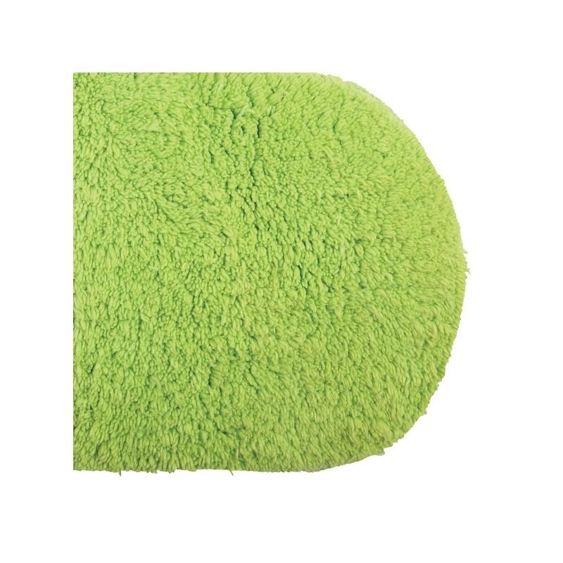 Spirella Tapis De Bain Coton CAROLINA 47x50cm Vert Kiwi Spirella