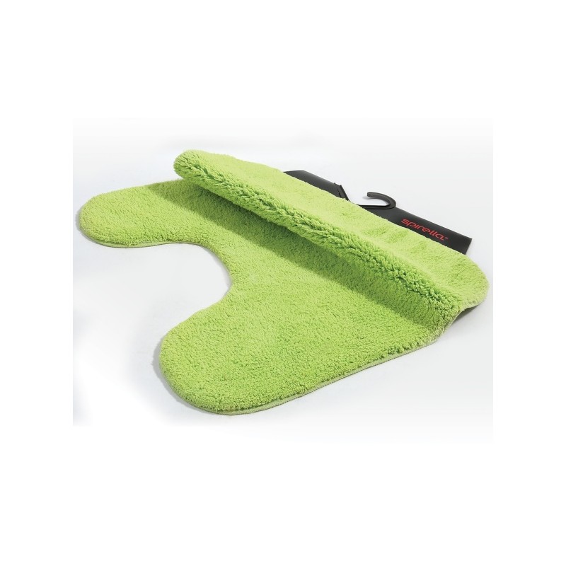 Spirella Tapis De Bain Coton CAROLINA 55x55cm Vert Kiwi Spirella