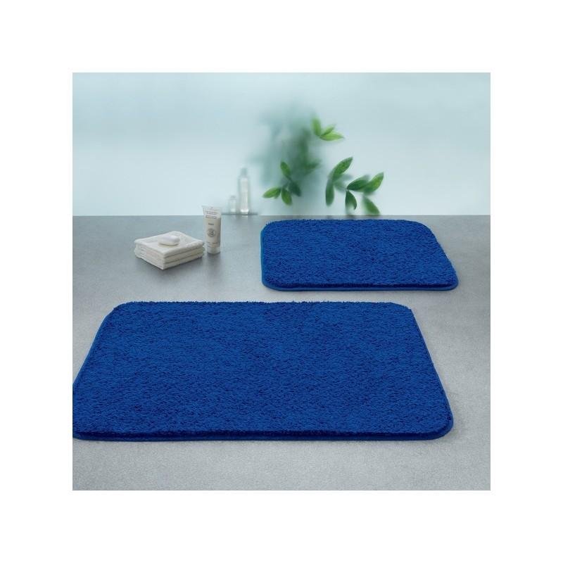 Spirella Tapis De Bain Coton CAROLINA 60x90cm Bleu Spirella