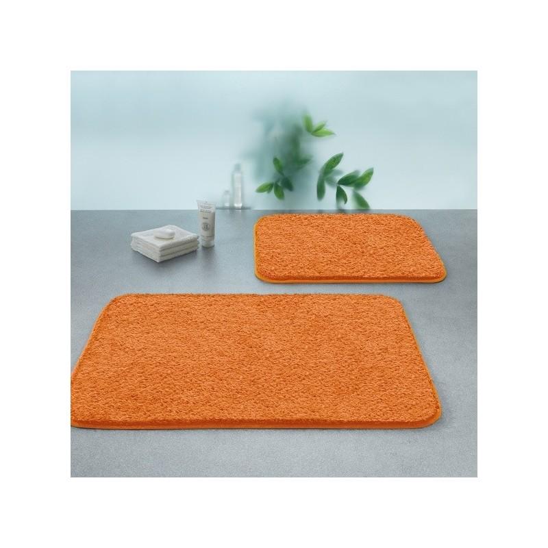 Spirella Tapis De Bain Coton CAROLINA 60x90cm Orange Spirella