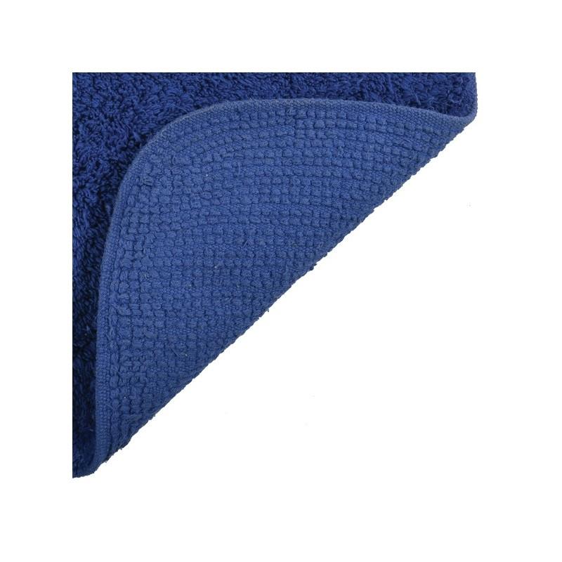 Spirella Tapis De Bain Coton CAROLINA 70x120cm Bleu Spirella