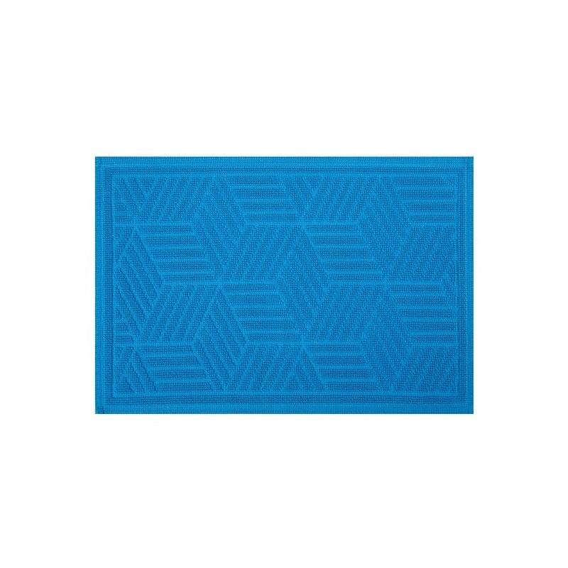 spirella Tapis de bain Coton CUBO 50x80cm Bleu Spirella
