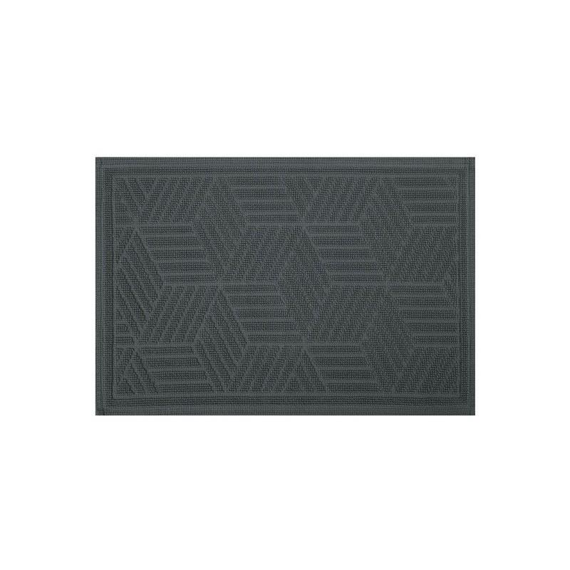 spirella Tapis de bain Coton CUBO 50x80cm Gris Spirella