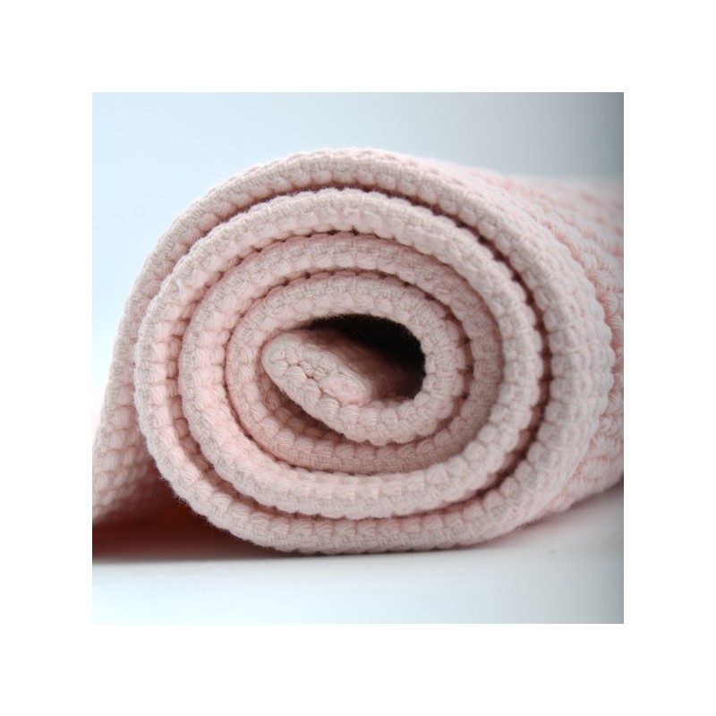 Spirella Tapis De Bain Coton CUBO 50x80cm Rose Clair Spirella