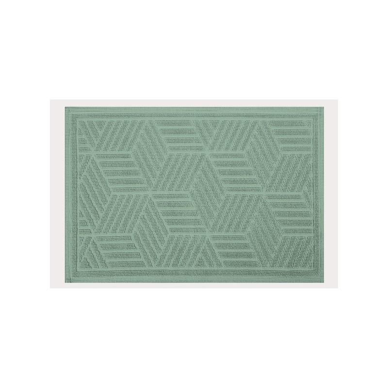 spirella Tapis de bain Coton CUBO 50x80cm Vert Basil Spirella
